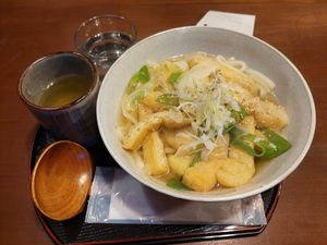 Kizami-Udon at Rokumeien in Nara
