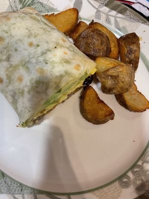 Philly steak with impossible  at Dancing Avocado in Daytona Beach