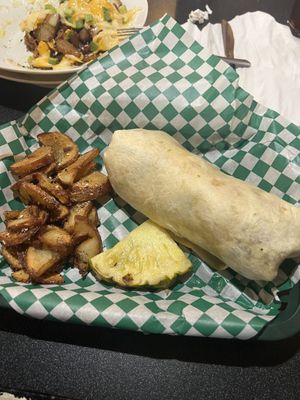 Da breakfast philly wrap  at Dancing Avocado in Daytona Beach