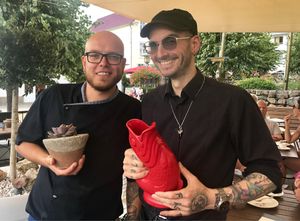 vegan chef at Pier 14 in Seebad Zinnowitz