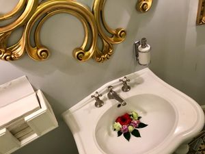 rest room (not kidding!) at Pier 14 in Seebad Zinnowitz