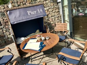 outside / strandkorb at Pier 14 in Seebad Zinnowitz