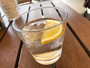 sparkling water at Pier 14 in Seebad Zinnowitz