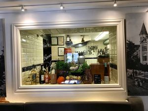 view into kitchen at Pier 14 in Seebad Zinnowitz