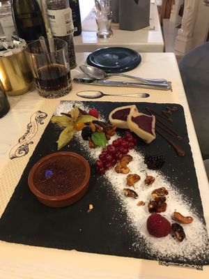 Dessert at Pier 14 in Seebad Zinnowitz