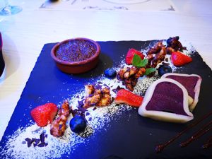 Dessert at Pier 14 in Seebad Zinnowitz