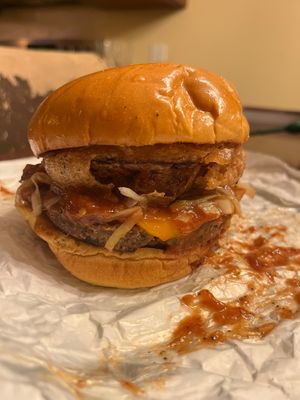Vegan BBQ Burger at Epik Burger in Jacksonville