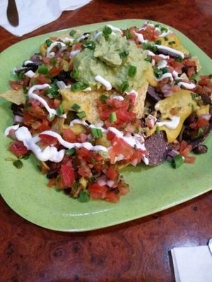 Nachos! at Go Vegan Cafe in Las Vegas