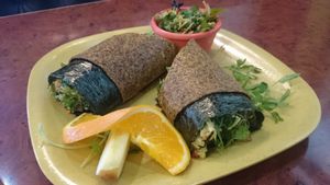 Wraps at Go Vegan Cafe in Las Vegas