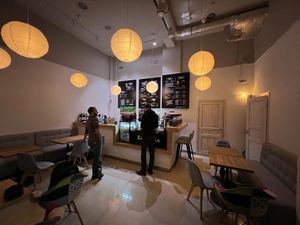 Inside at Ecotopia in Moscow