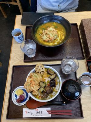 Udon noodle  at Mimikou in Kyoto