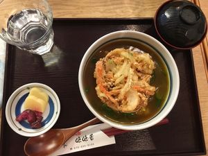 Tempura Donburi  at Mimikou in Kyoto