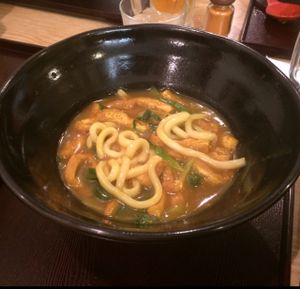 Curry Udon at Mimikou in Kyoto