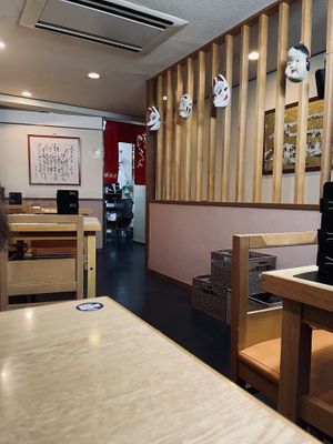 Dining area upstairs   at Mimikou in Kyoto