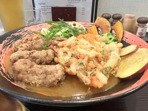 Vegetarian curry udon - A  at Mimikou in Kyoto