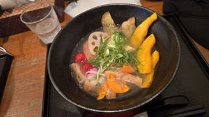 Vegan ramen at Mimikou in Kyoto