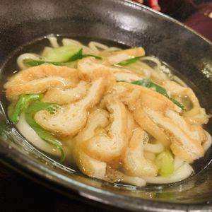 Tofu udon  at Mimikou in Kyoto