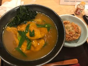 Curry udon at Mimikou in Kyoto