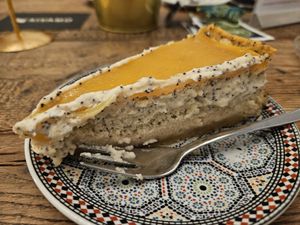 Käsekuchen mit Mohn at Fancy Foods in Wuppertal