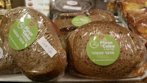 Vegan sandwiches at Piece of Cake - Ibn Gavirol in Tel Aviv