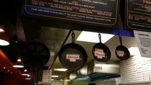 Skillet Sizes to choose from at Sarita's Macaroni & Cheese (S'Mac) in New York City
