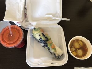 Yummy gluten free- lots of veg!!! at Fresh Leaf in Richland