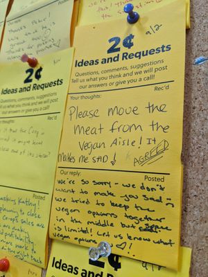 Vegan 2 cents! at Lexington Cooperative Market - Elmwood in Buffalo