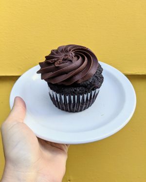 Vegan cupcake at Lexington Cooperative Market - Elmwood in Buffalo