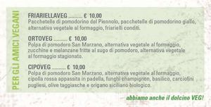 Menù at Pizzeria Fratelli Roselli in Turin