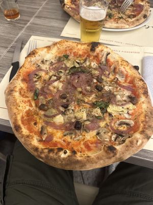   at Pizzeria Fratelli Roselli in Turin