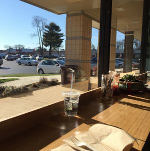 great place for lunch and able to sit and look out at Naked Lunch in Herndon