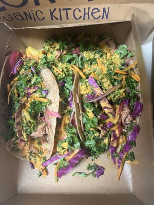 Jackfruit tacos   at Naked Lunch in Herndon