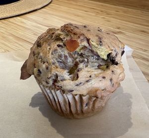 Peach plum muffin 🍑  at Naked Lunch in Herndon