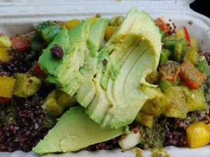 $9.95 Loaded Sweet Potato: very filling shared by two ppl at Naked Lunch in Herndon
