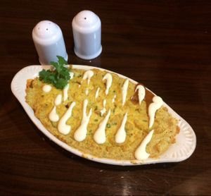 Latin Tamale Pie at GreenFare Organic Cafe in Herndon