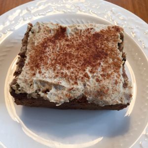 carrot cake at GreenFare Organic Cafe in Herndon