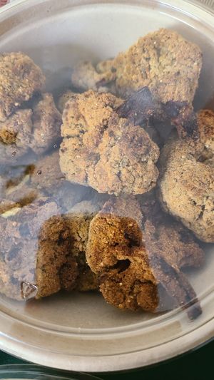 Cauliflower Buffalo Bites at GreenFare Organic Cafe in Herndon