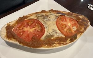 Organic Spinach and Sweet Potato Lasagna  at GreenFare Organic Cafe in Herndon