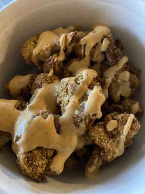 Cauliflower buffalo wings  at GreenFare Organic Cafe in Herndon