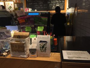 Counter at Be-Juiced in Hong Kong Island