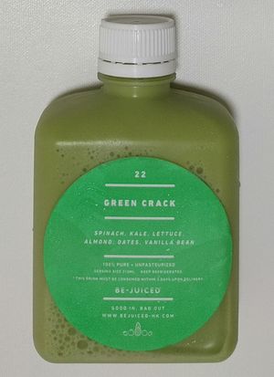 Green Crack at Be-Juiced in Hong Kong Island