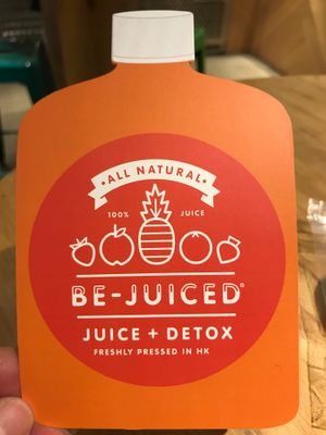 Coaster at Be-Juiced in Hong Kong Island