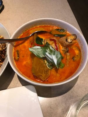 curry tofu at People's Palace in Makati