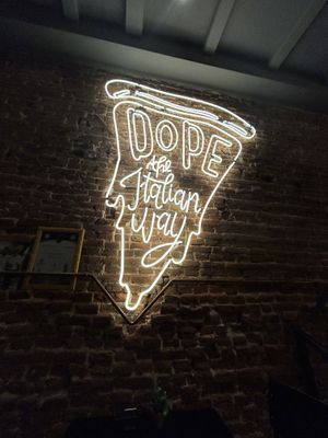 DOPE!  at Pizzeria Dope in Amsterdam