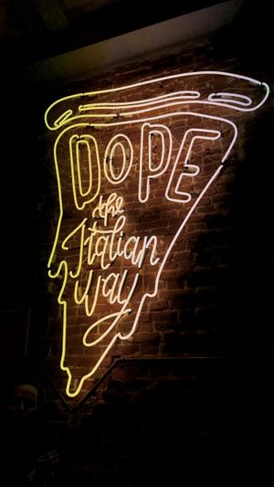   at Pizzeria Dope in Amsterdam
