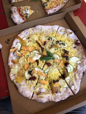 House made cheese. ‘Nuf said. at Pizzeria Dope in Amsterdam