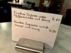 tea at You're Welcome in Berlin