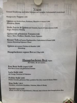 Vegan menu June 2022  at You're Welcome in Berlin