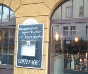 Outside at You're Welcome in Berlin