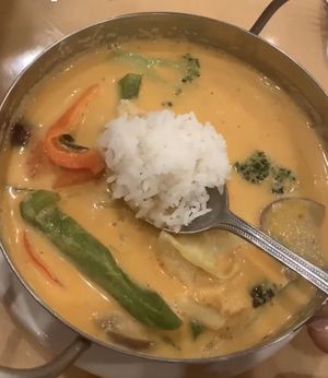 Vegetable curry at Siam Thai Food in Temecula